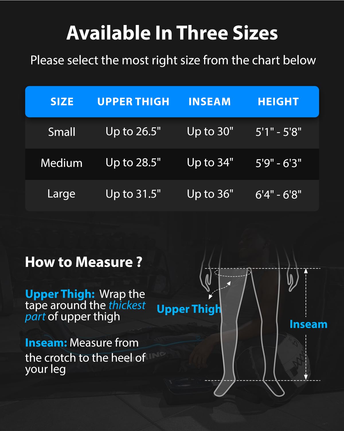 FIT KING Upgraded Leg Massager Recovery Boots, Professional Air Compression Recovery System for Circulation & Athlete-Level Fast Recovery, Cordless Rechargeable Compression Boots (Medium)